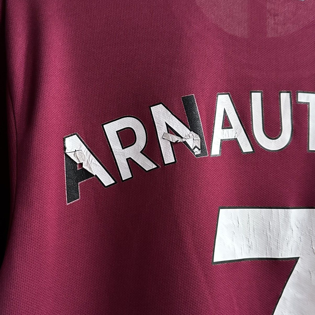 Umbro Arnautovic #7 Umbro FC West Ham United 2017/19 Soccer Jersey Size US XL / EU 56 / 4 - 8 Thumbnail