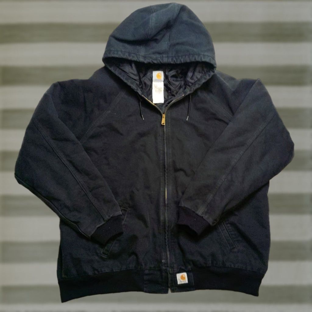 Carhartt VINTAGE Carhartt Hooded Jacket Shirt? Size US XXL / EU 58 / 5 - 1 Thumbnail