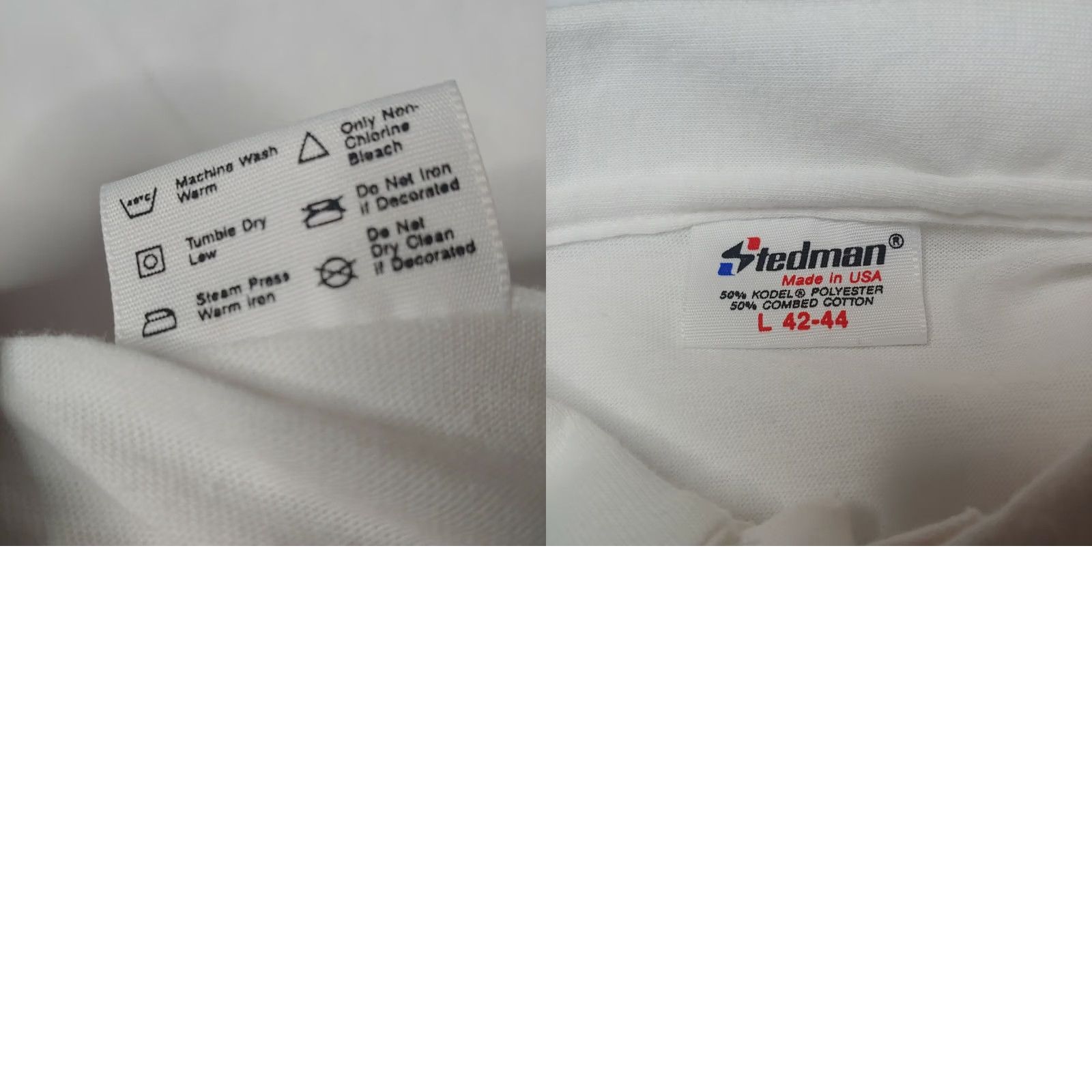 Vintage VINTAGE Single Polo Shirt Mountain State Street Machines White Large Mens Short Sleeve Collared Cars Hot Rod Size US L / EU 52-54 / 3 - 8 Thumbnail