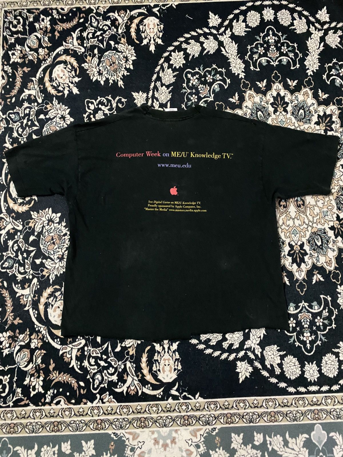 Apple × Vintage Vintage apple tee 90’s tech Size US L / EU 52-54 / 3 - 4 Thumbnail