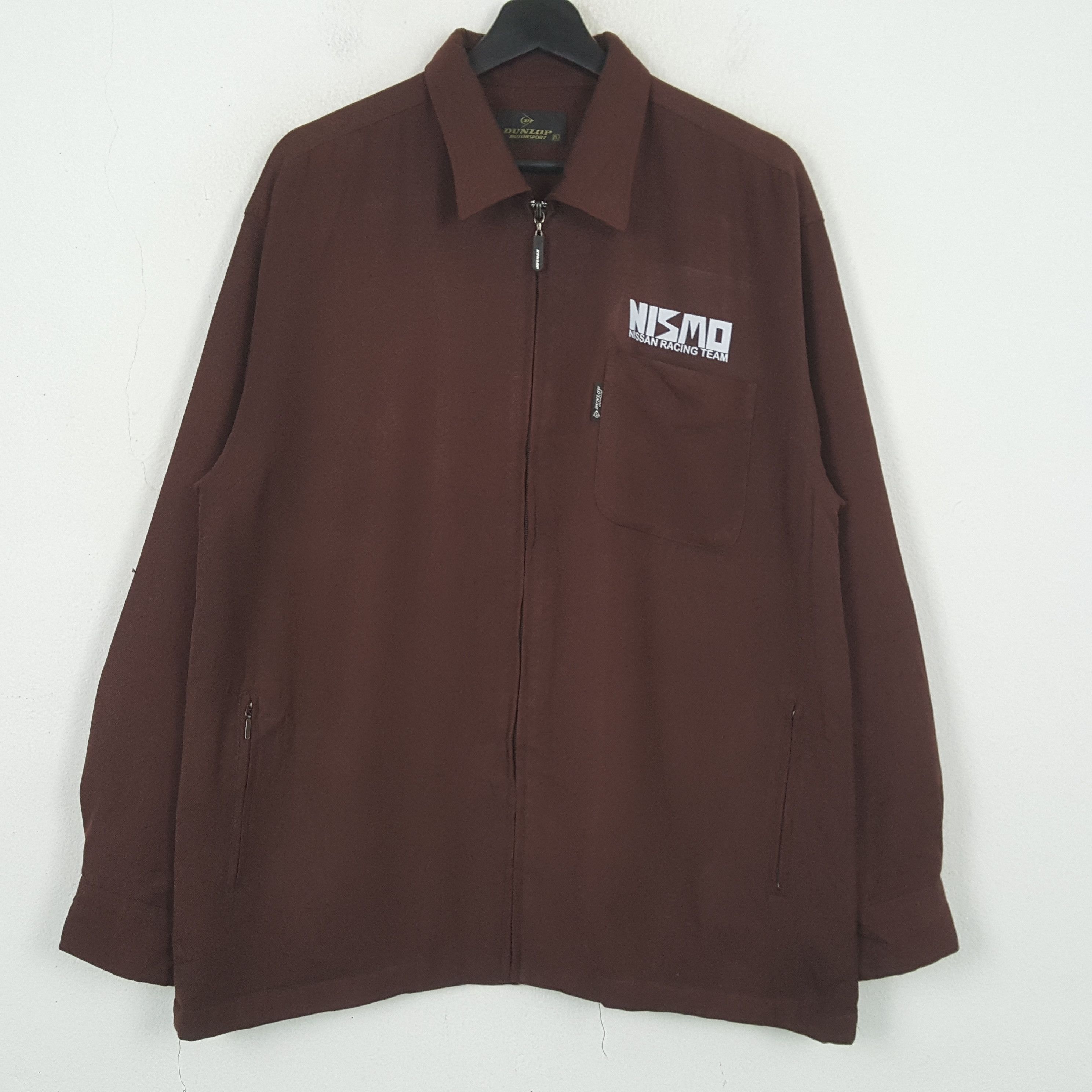 Vintage Dunlop X Nismo Nissan Racing Team Custom Jacket RR30 Size US L / EU 52-54 / 3 - 3 Thumbnail