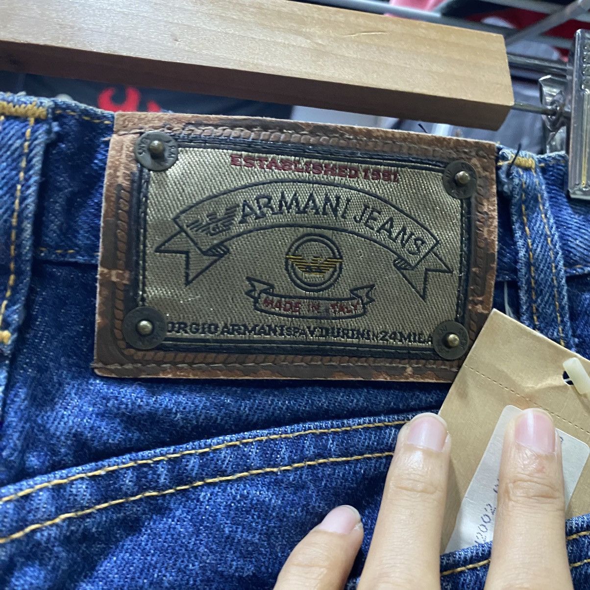 Designer × Giorgio Armani × Vintage Vintage Giorgio Armani denim Jeans NEW OLD STOCK‼️ Size US 28 / EU 44 - 10 Thumbnail