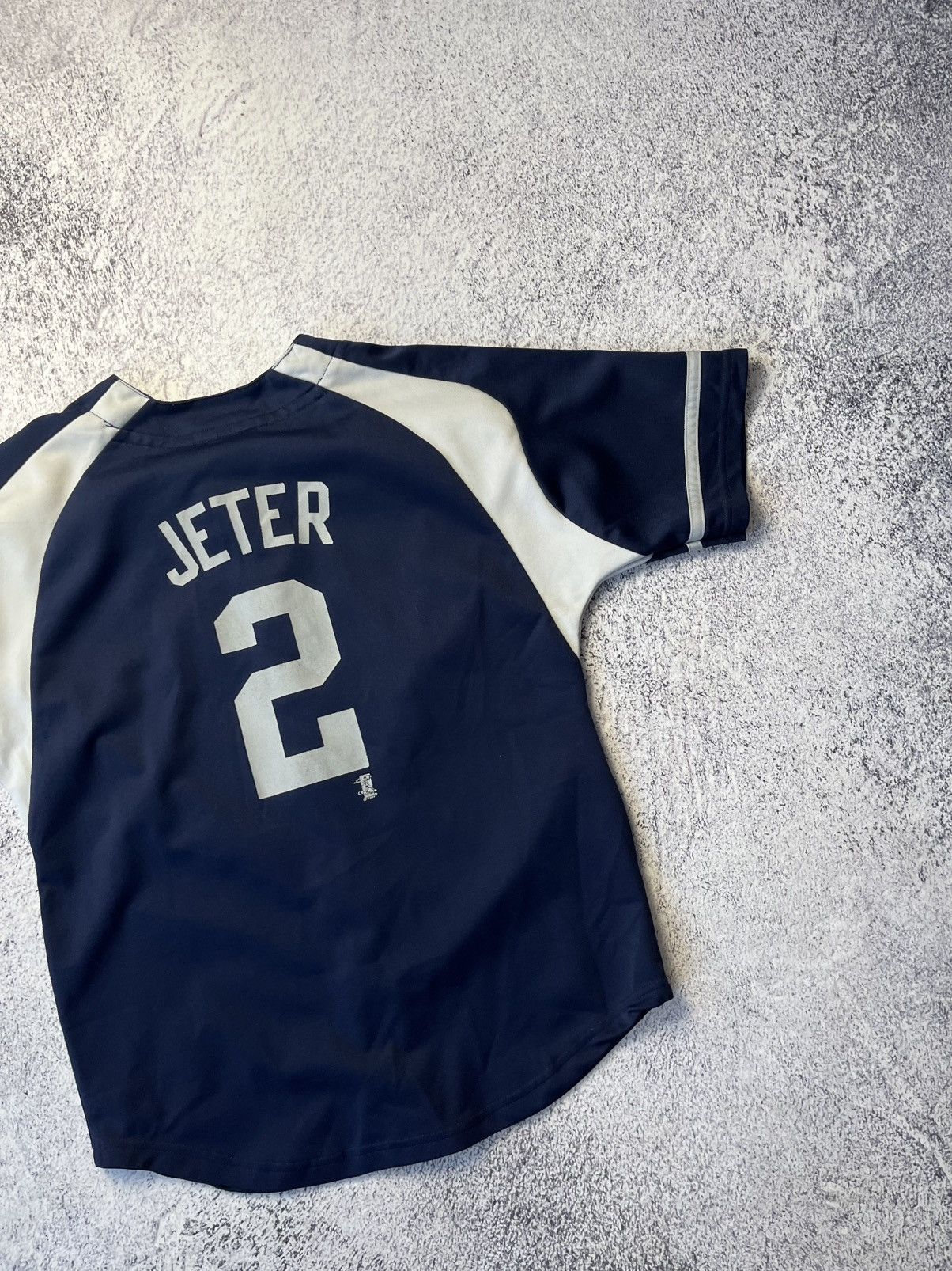 New York Yankees Vintage Adidas New York Yankees Junior Jersey #2 Jeter Size US XS / EU 42 / 0 - 16 Thumbnail