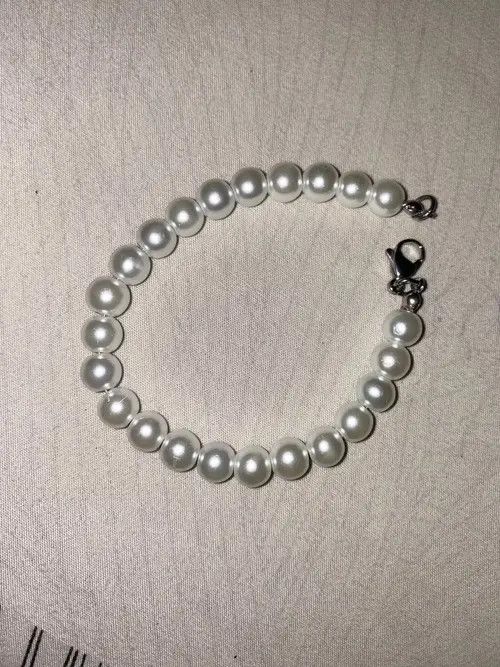 Other 8mm Pearl Bead Bracelet Size ONE SIZE - 2 Thumbnail
