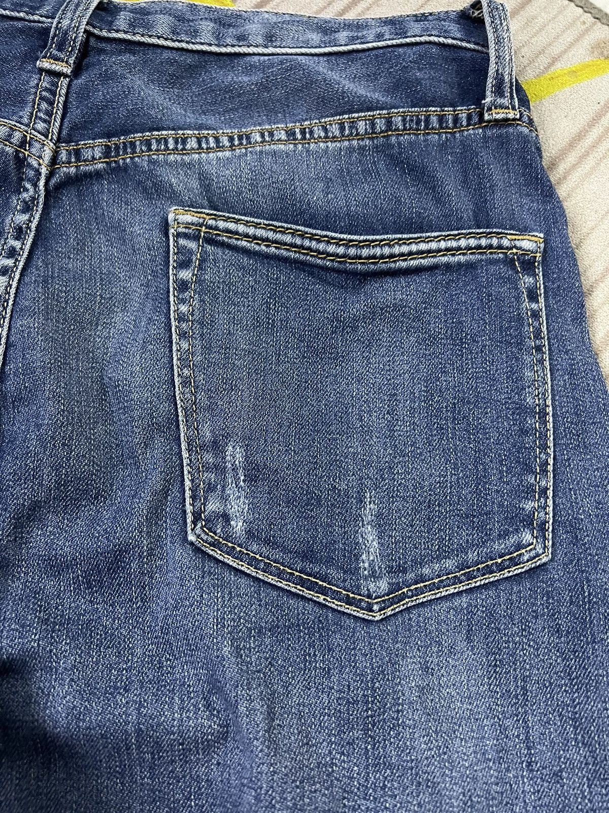 Designer × Issey Miyake × Japanese Brand P.L.S.T Issey Miyake Distressed Jeans Size US 26 / EU 42 - 8 Thumbnail