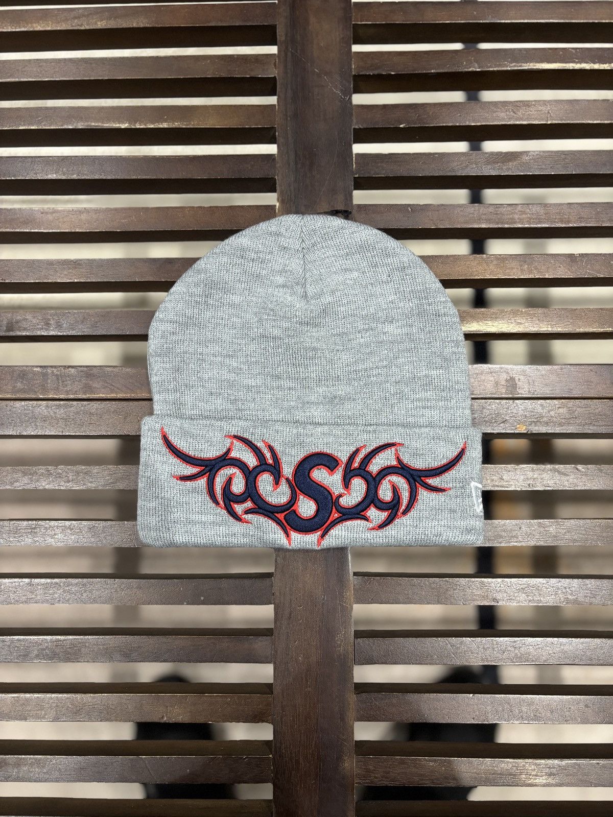 Supreme Supreme New Era Tribal S Logo Beanie | Grailed
