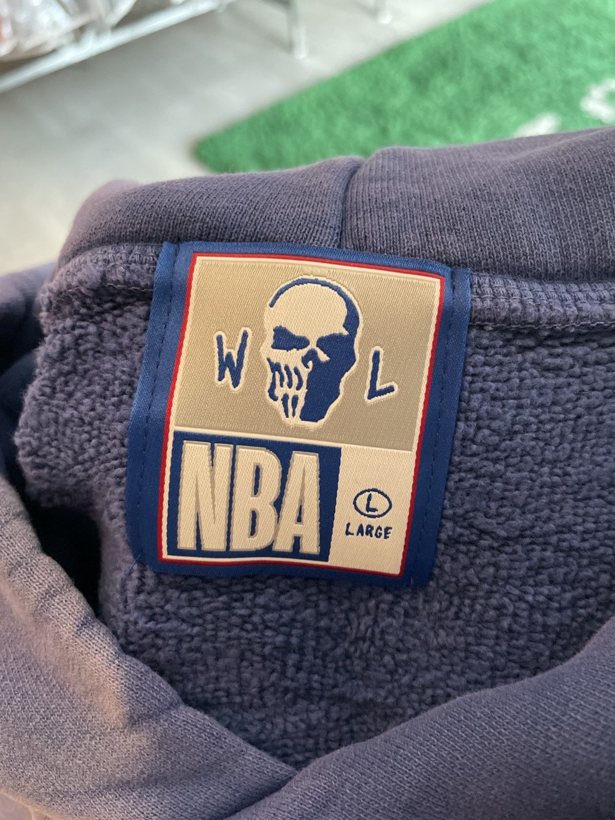 NBA × Warren Lotas Warren Lotas x NBA Sixers Hoodie Blue L Size US L / EU 52-54 / 3 - 4 Thumbnail