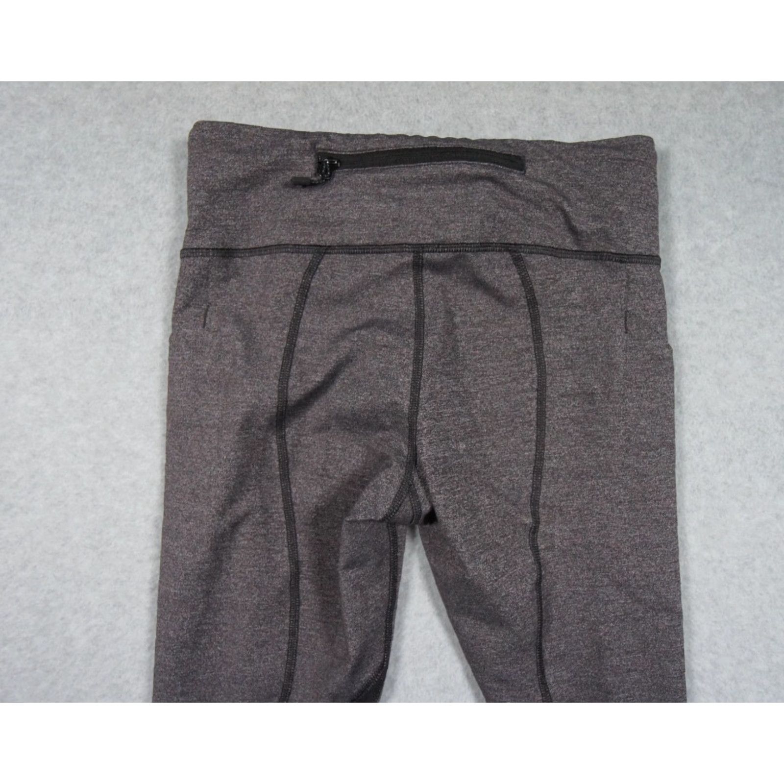 Lululemon Lululemon Leggings Womens 4 Gray Cropped Pace Rival Yoga Gym Activewear Size 27" / US 4 / IT 40 - 6 Thumbnail