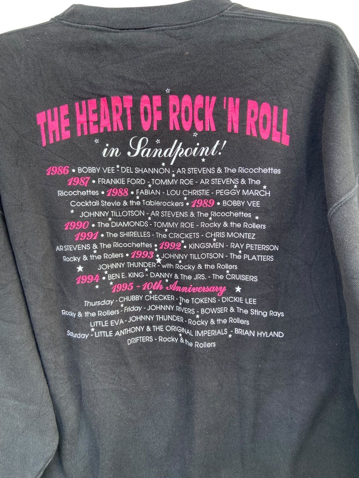Gildan × Vintage Vintage Lost In The 50s 10th 1986-1995 Sweatshirt Size US XL / EU 56 / 4 - 3 Thumbnail