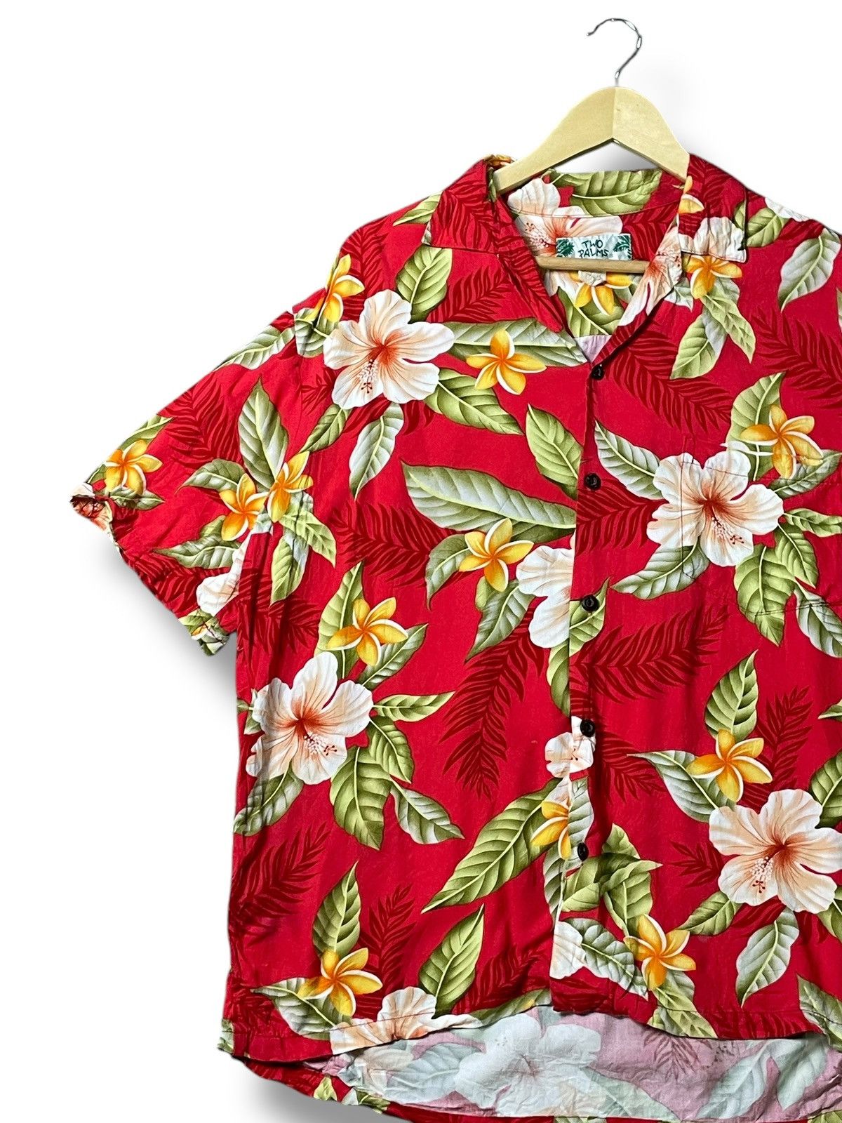 Vintage Two Palms x Hawaiian Rayon Shirt Men’s Flower(31) Size US M / EU 48-50 / 2 - 3 Thumbnail