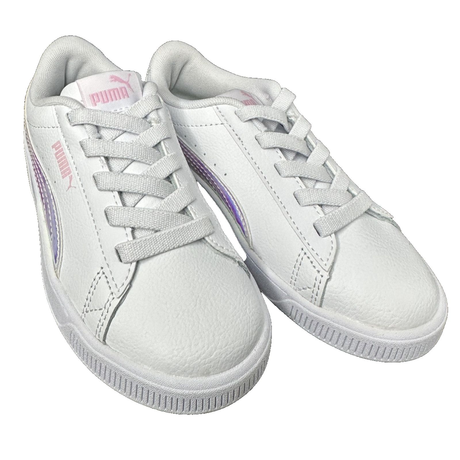Puma PUMA Toddler White Lady Vikky V3 Twinkle Leather (US-13.5C) Size US 13 / EU 46 - 1 Thumbnail