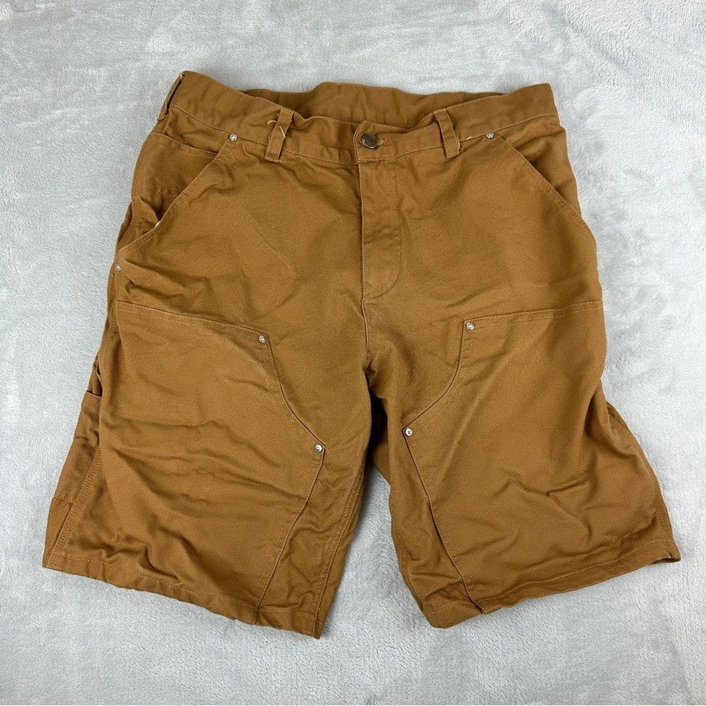 Carhartt Carhartt Rework Double Knee Tan Shorts Men's Size 30 W REFE Size US 30 / EU 46 - 1 Thumbnail