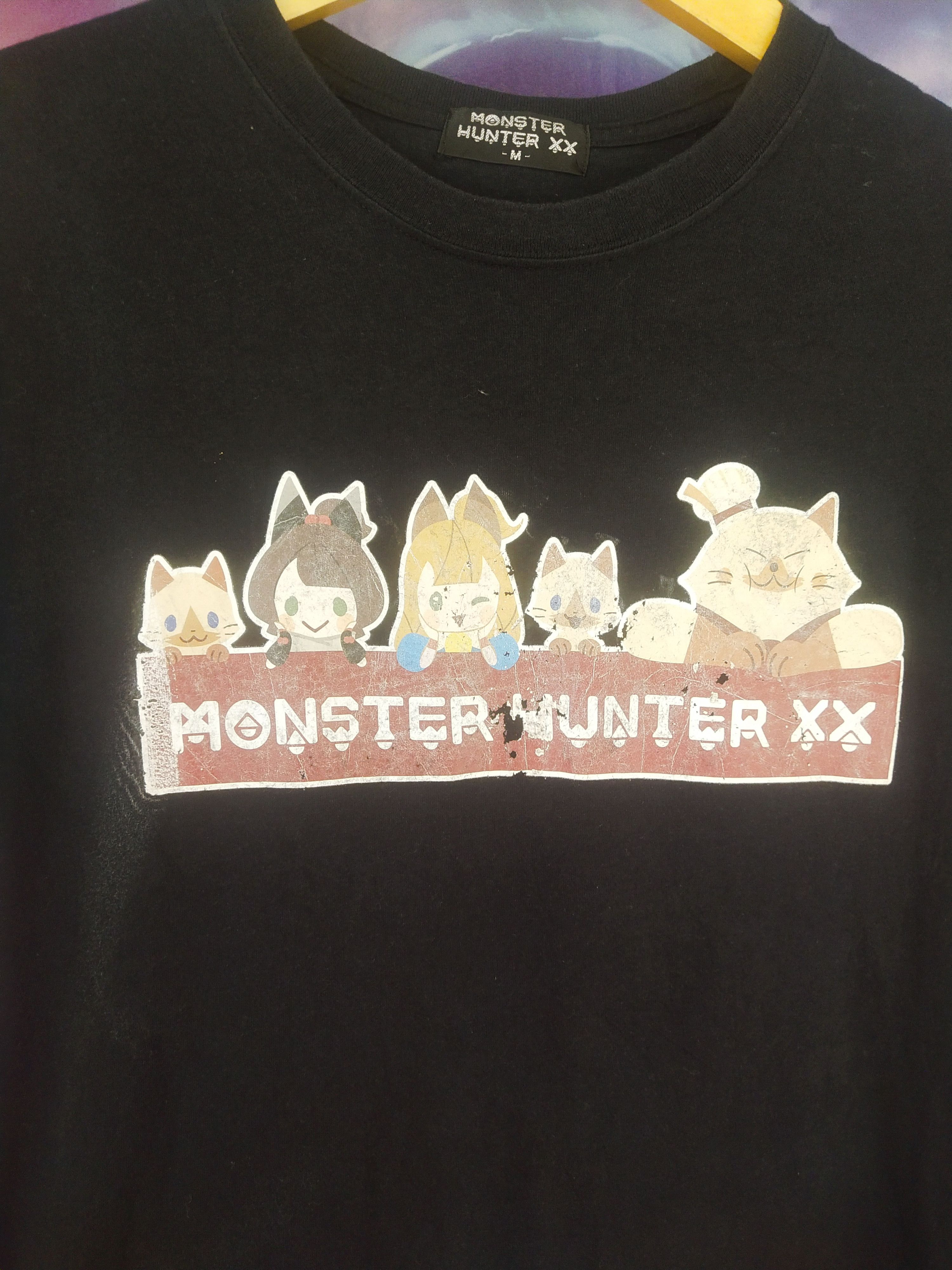 The Game Monster Hunter XX Japan Anime Game Tee Capcom Size US S / EU 44-46 / 1 - 2 Thumbnail