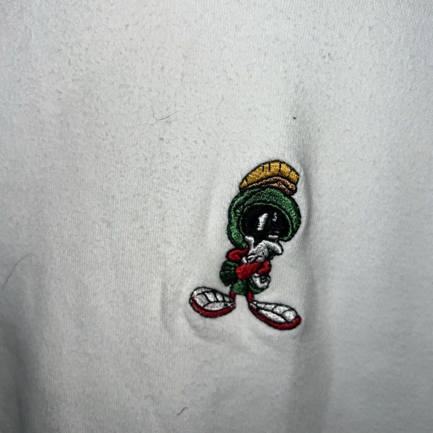CO VTG Acme Clothing Co Marvin Martian White Turtle Meck Shirt Mens Size L Size US L / EU 52-54 / 3 - 3 Thumbnail