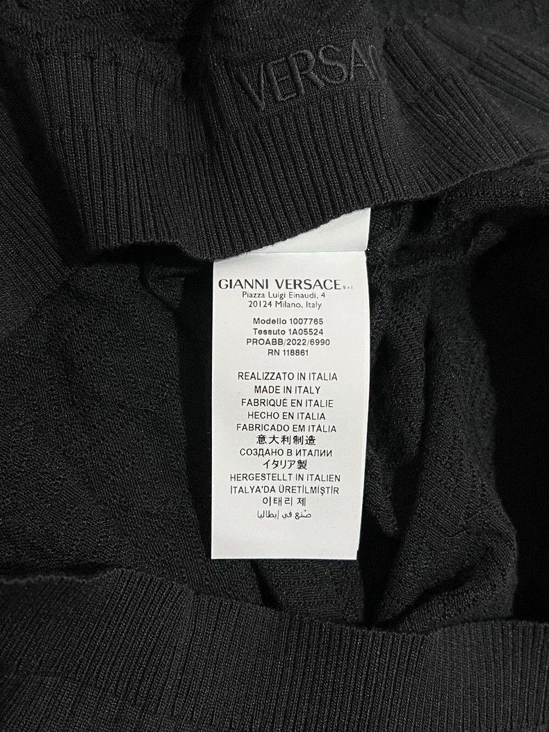 Other Versace Dark pattern short-sleeved polo shirt Size US S / EU 44-46 / 1 - 8 Thumbnail