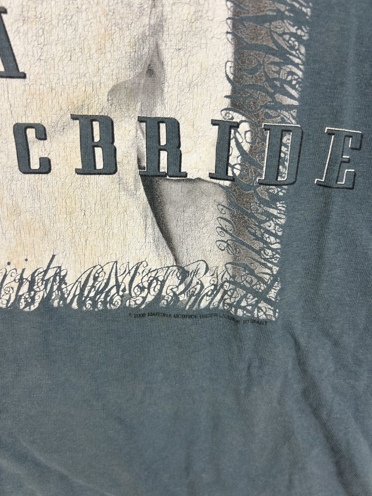 Band Tees × Giant × Vintage Vintage Martina McBrude Emotion Album /Country Music Size US L / EU 52-54 / 3 - 9 Thumbnail