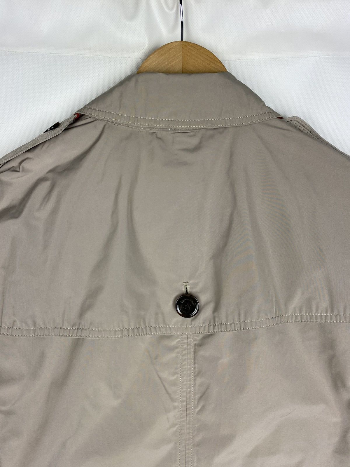 Burberry Burberry Brit nova check double breasted nylon trench coat Size US M / EU 48-50 / 2 - 18 Thumbnail