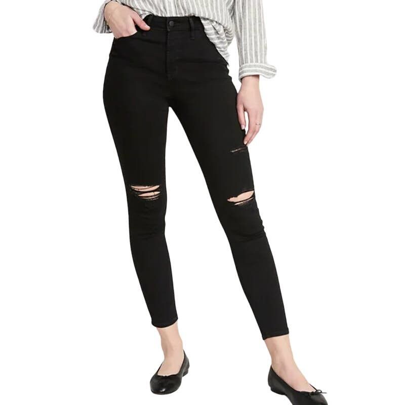 Old Navy High Waisted Rockstar Super-Skinny Jeans Size 16