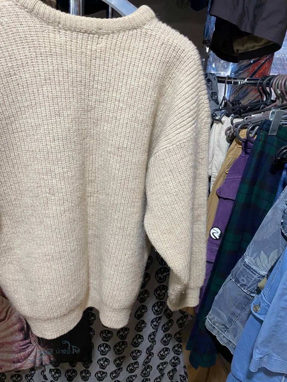 Barbour × Vintage VINTAGE BARBOUR MADE IN ENGLAND 80s HEAVY WOOL SWEATER Size US S / EU 44-46 / 1 - 11 Thumbnail