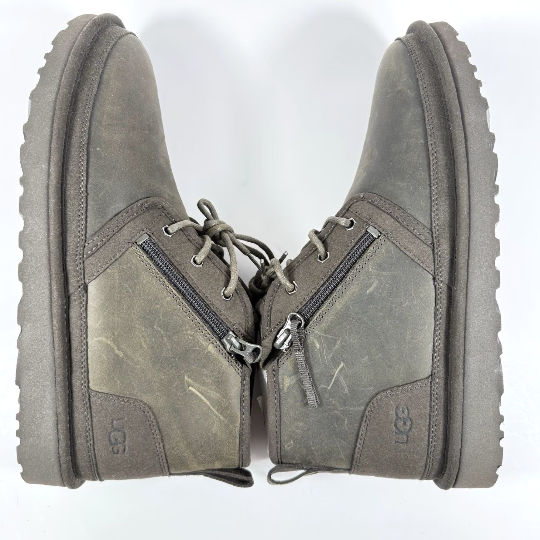 Ugg **UGG Neumel Zip Men's Size 13 New Leather Boots** User: UGG Neumel Zip Men's Size 13 New Leather Boots Brown Chukka Size US 12 / EU 45 - 7 Thumbnail