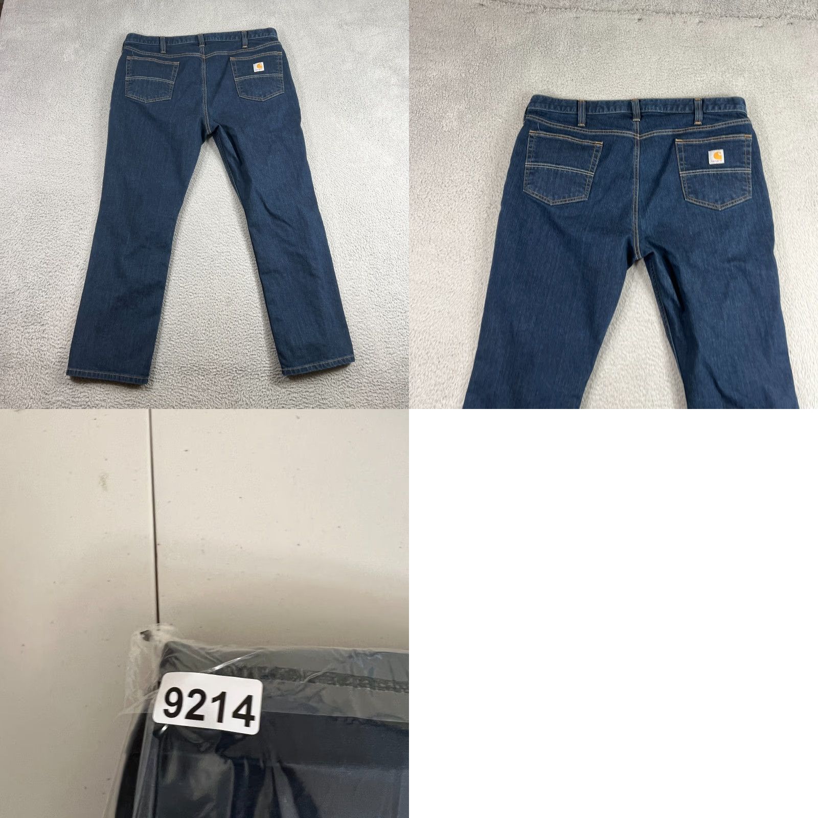 Carhartt VINTAGE Carhartt Rugged Flex Straight Fit Denim Mens 40x30 Work Wear 102807-491 Size US 40 / EU 56 - 9 Thumbnail