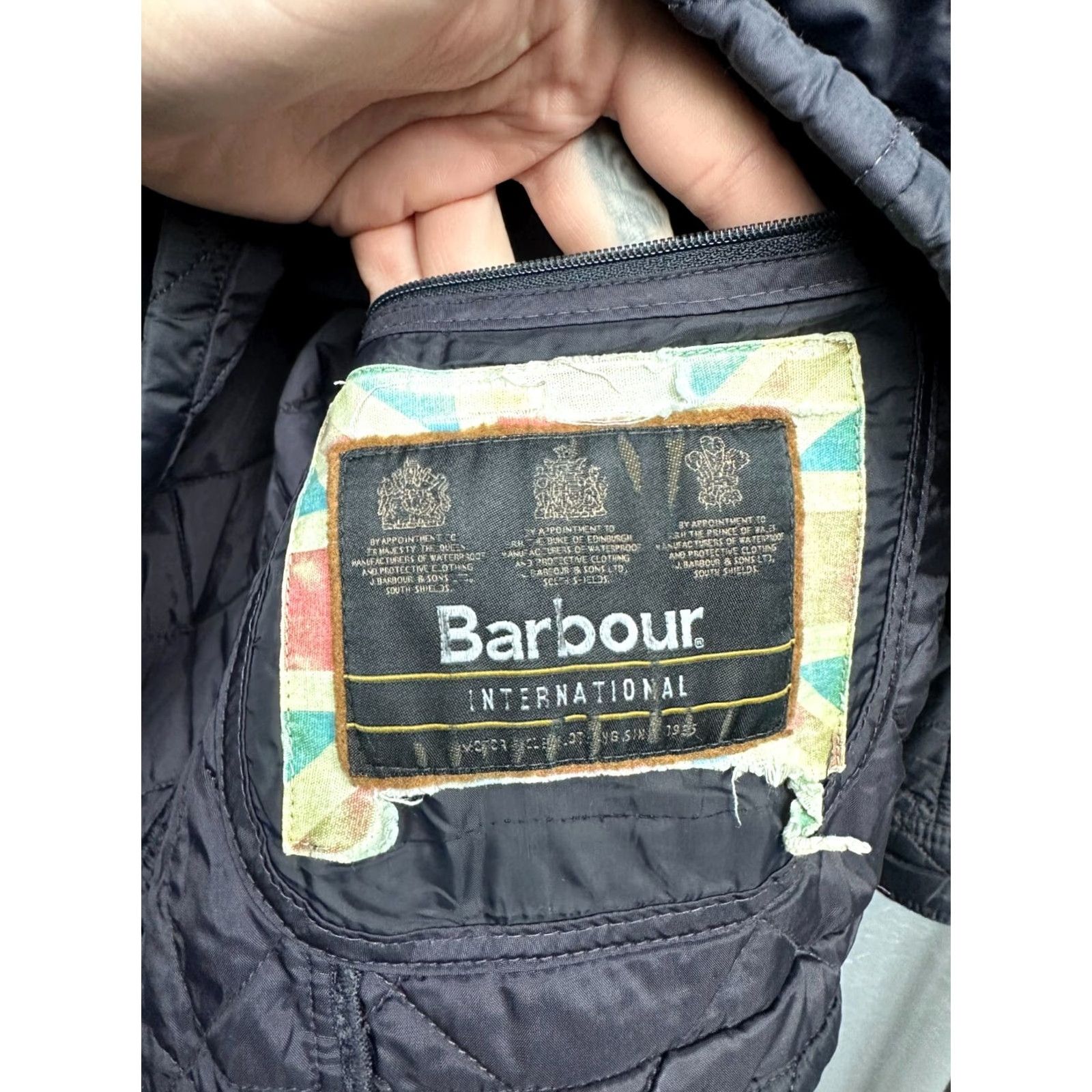 Barbour Barbour Barbour International Ariel Profile Mens Quilted Jacket L Jacket Mens Barbour International Ariel Profile Quilted Jacket L Multicolor 90s Size US L / EU 52-54 / 3 - 7 Thumbnail