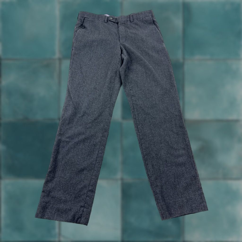Ted Baker Ted Baker Dress Pants Men’s 36 Grey Wool Canada Regular Inseam 31 Pockets London Preppy City Mens Size US 36 / EU 52 - 1 Thumbnail