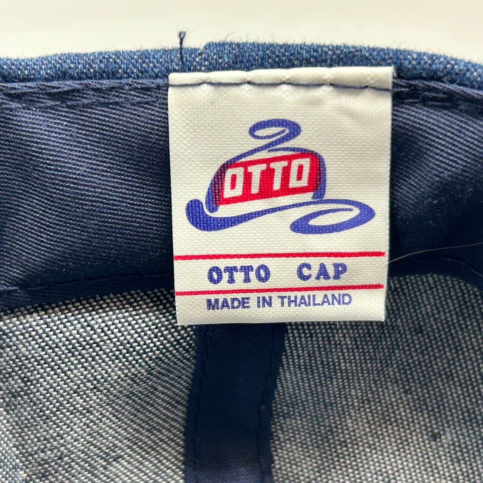 Otto Vintage 90s Hardie Riders Hat Baseball Cap Biker Blue Size ONE SIZE - 7 Thumbnail