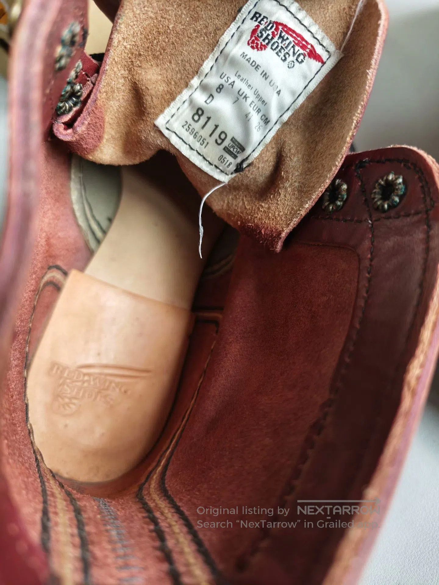Red Wing Red Wing 8119 Cherry Red. Size US 8 / EU 41 - 8 Thumbnail