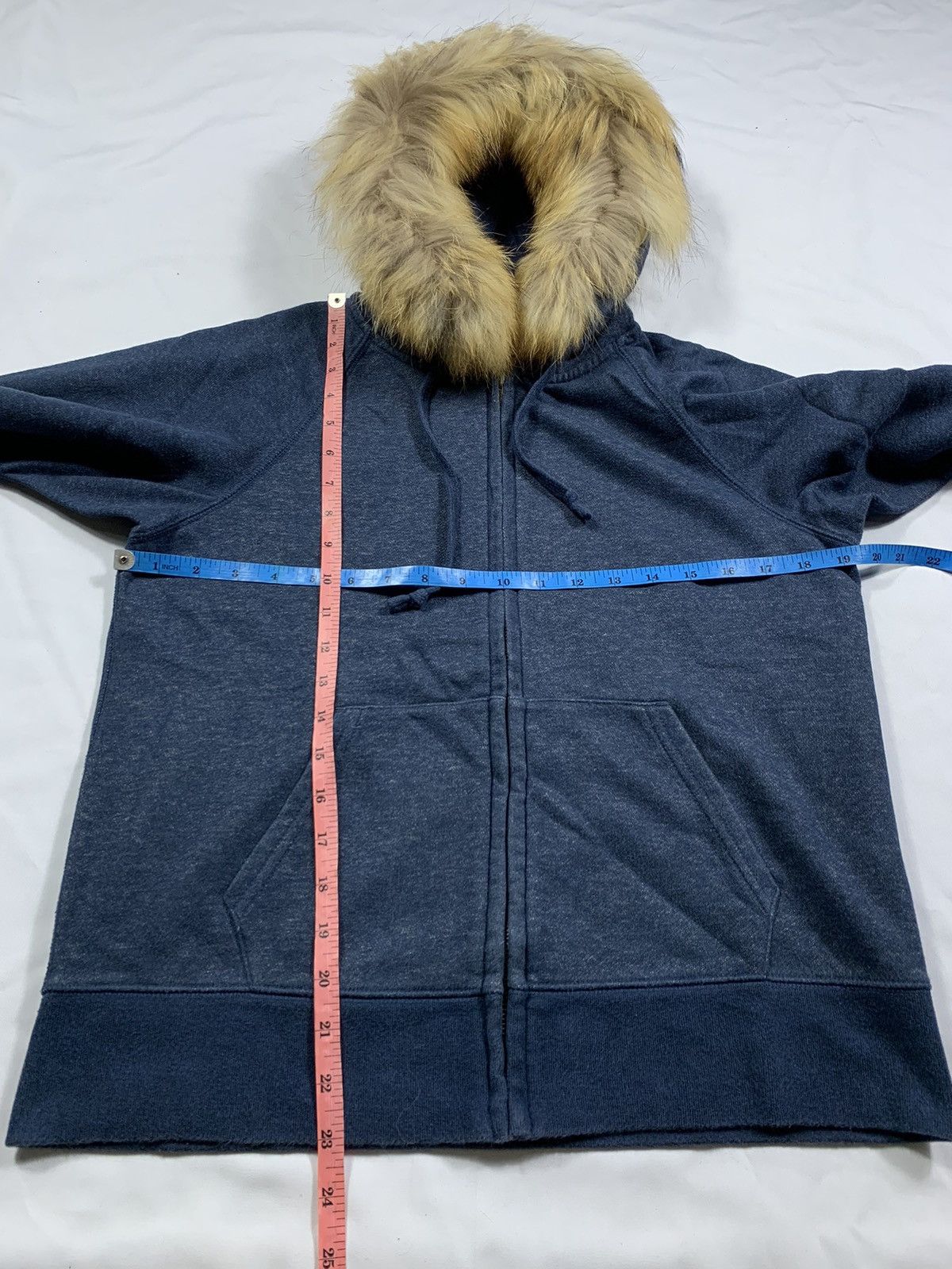 If Six Was Nine × Japanese Brand × Le Grande Bleu (L.G.B.) Japane Zip Fur Hoodie Japanese Uniqlo Size US M / EU 48-50 / 2 - 6 Thumbnail