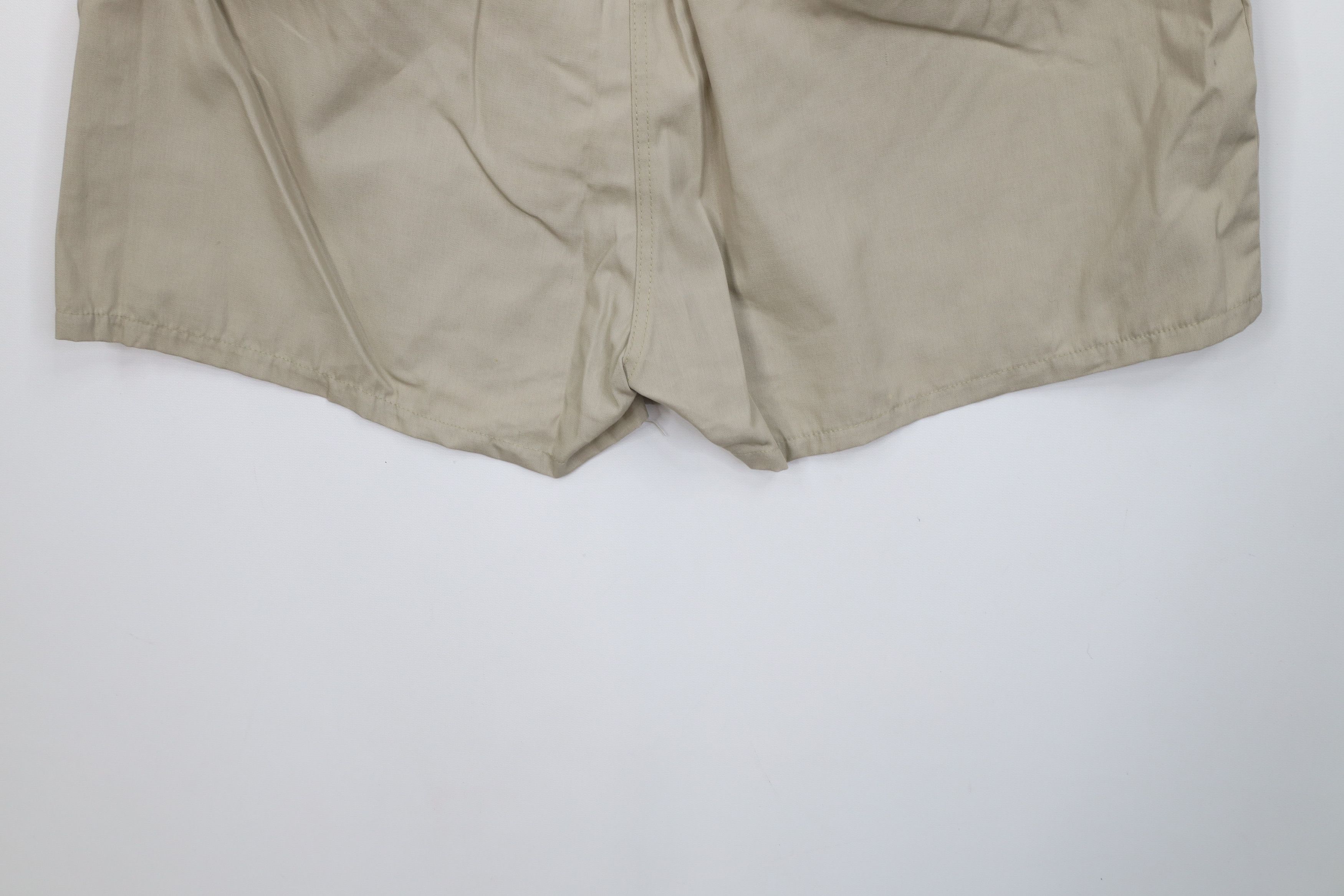 Vintage Deadstock Vintage 70s Streetwear Running Tennis Shorts Beige Size US 40 / EU 56 - 12 Thumbnail