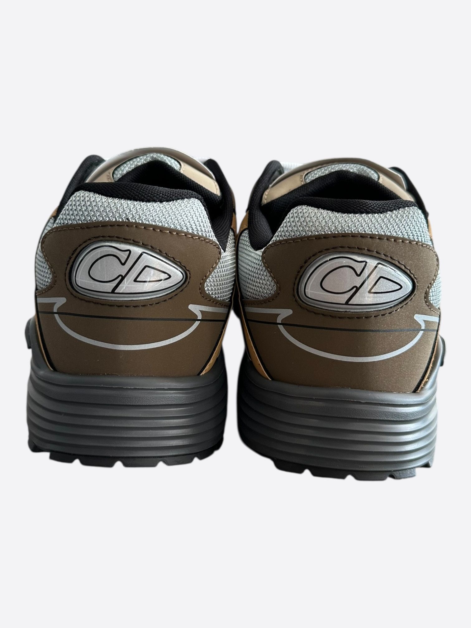 Dior Dior Brown & Black B30 Sneakers Size US 13 / EU 46 - 4 Thumbnail