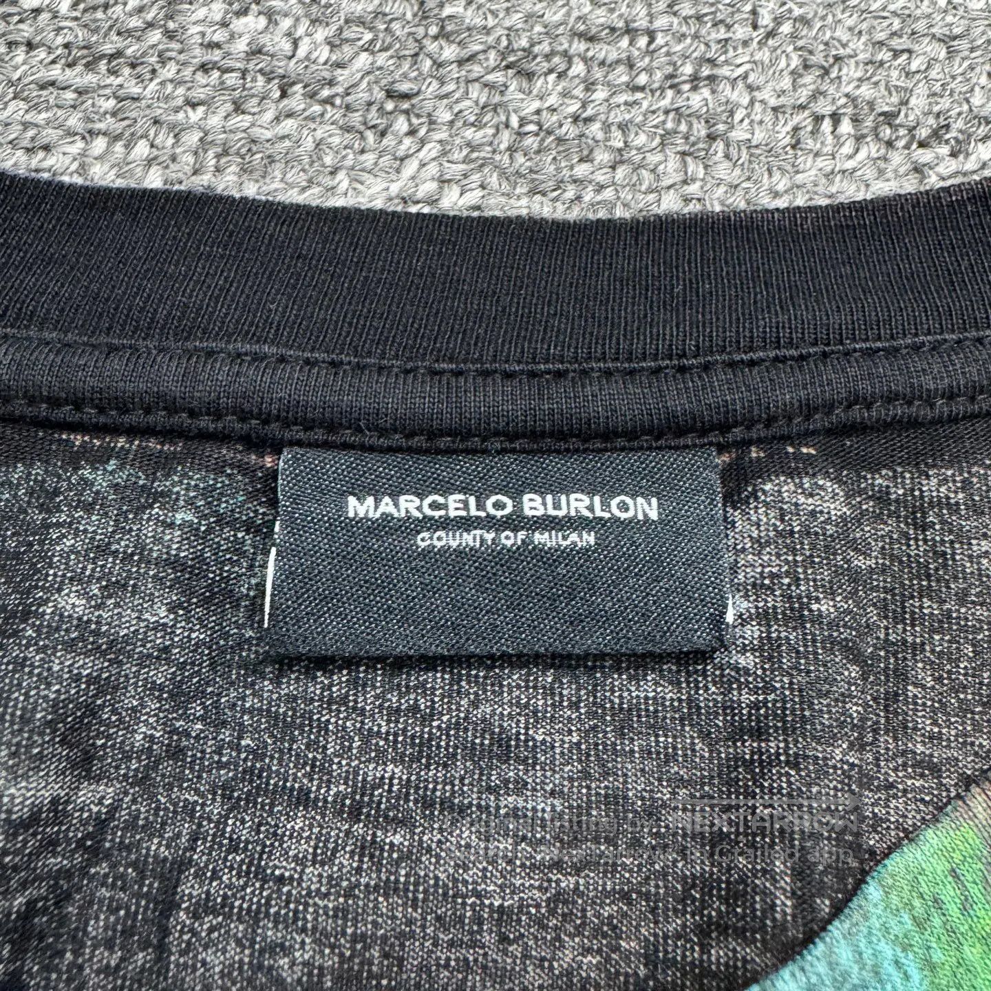 Marcelo Burlon MARCELO BURLON Rainbow-winged short-sleeved shirt| Size US XXS / EU 40 - 3 Thumbnail
