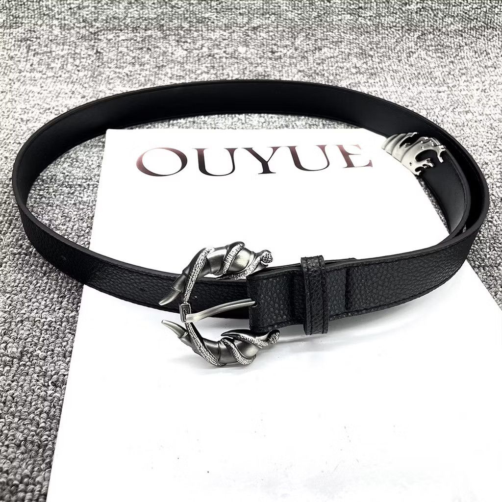 PPFM 💥black street fashion Japanese style belt Size ONE SIZE - 5 Thumbnail
