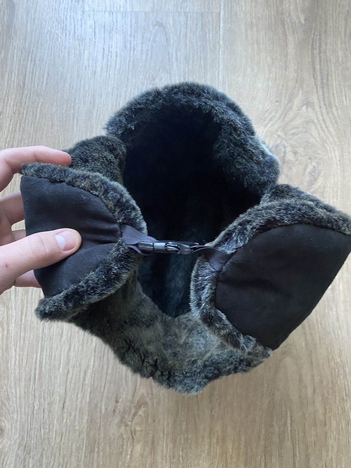 Vintage Liverpoll rare mohair hat ushanka fuzzy style y2k Size ONE SIZE - 3 Thumbnail