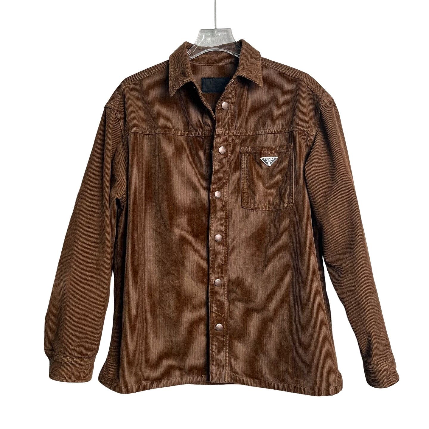 Prada Prada Brown Corduroy Jacket XS Size US XS / EU 42 / 0 - 1 Thumbnail
