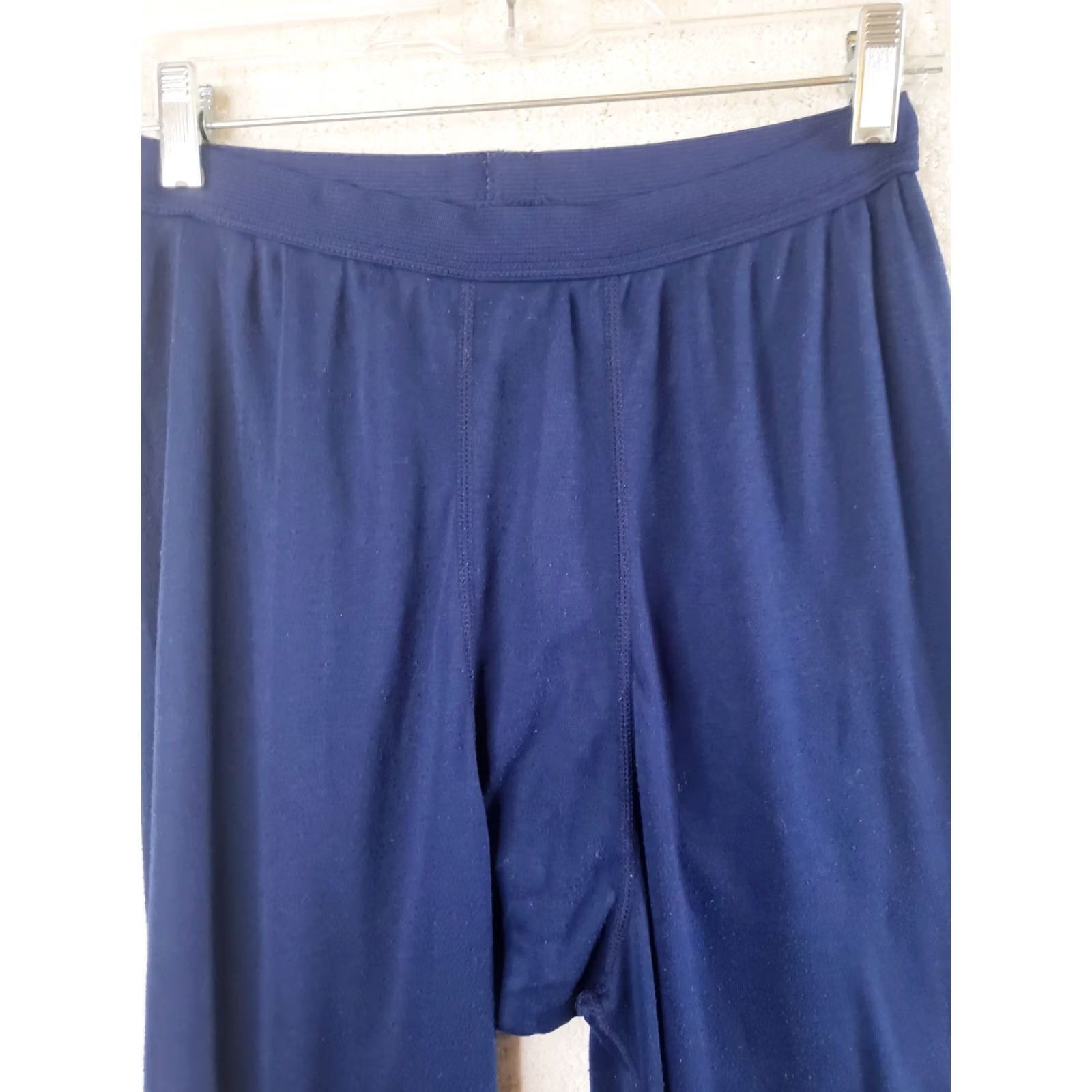 Patagonia VINTAGE Patagonia Capilene Blue Thermal Baselayer Bottoms Underwear Women L Capilene Polyester Knit Tapered Inseam 29 Size 36" / US 14 / IT 50 - 3 Thumbnail
