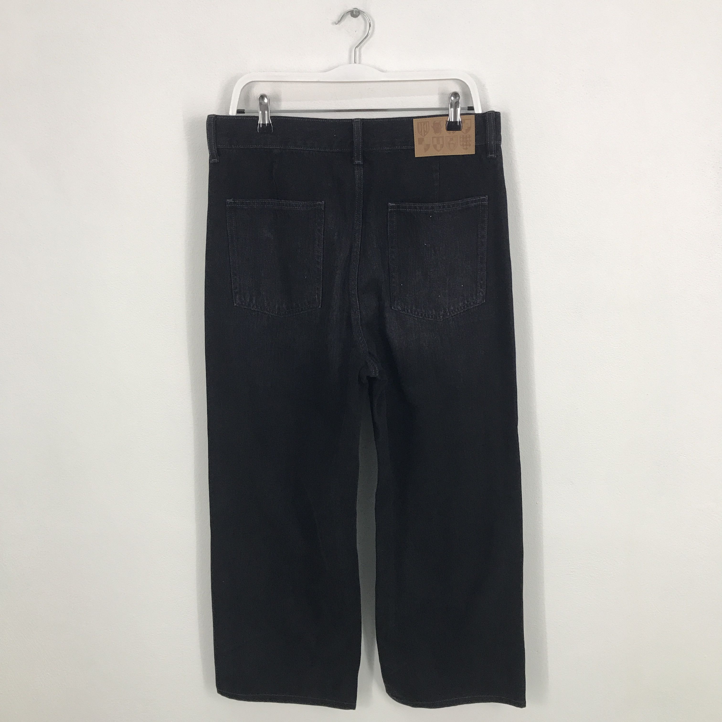 JW Anderson × Japanese Brand × Uniqlo Rare J.W Anderson x Japan uniqlo baggy denim pants Size US 33 - 4 Thumbnail