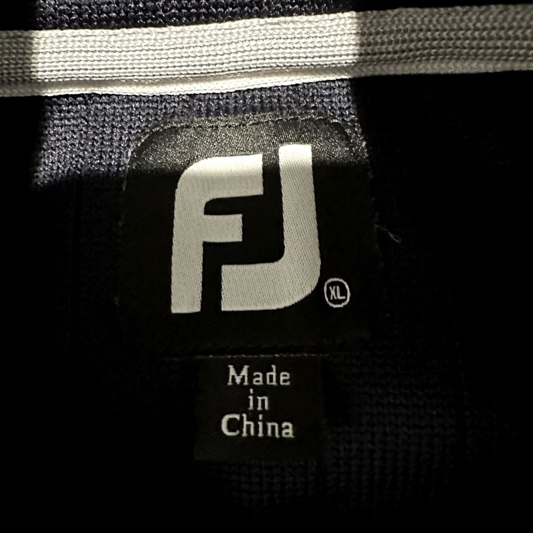Footjoy FootJoy Pullover Mens XL Blue 1/4 Zip Golf Performance Solid Sweater Shirt Winter Fall Spring Alabama? Size US XL / EU 56 / 4 - 5 Thumbnail