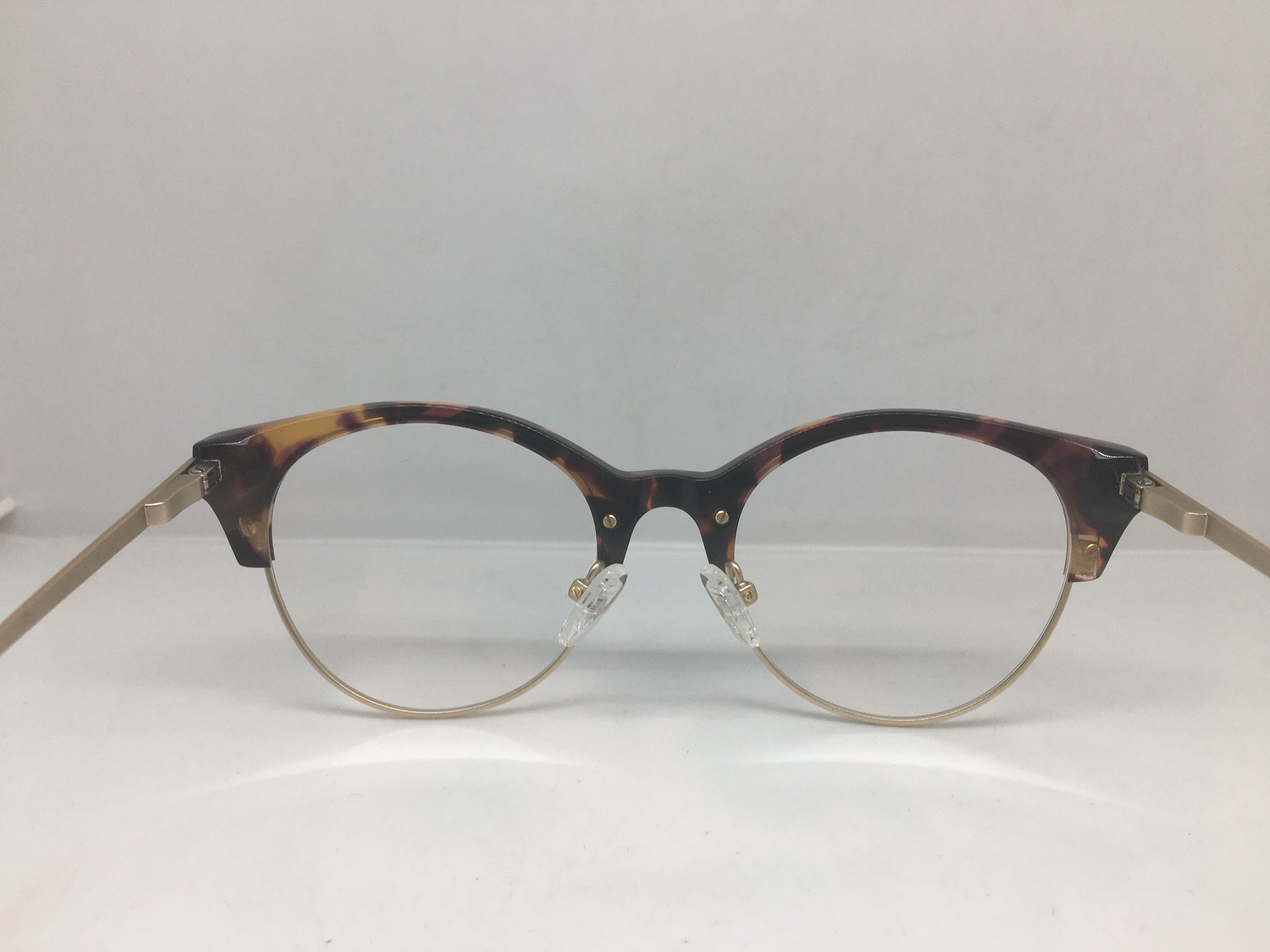 Other Mod Malcolm X TOrtoise Gold Eyeglasses Frame Size ONE SIZE - 4 Thumbnail
