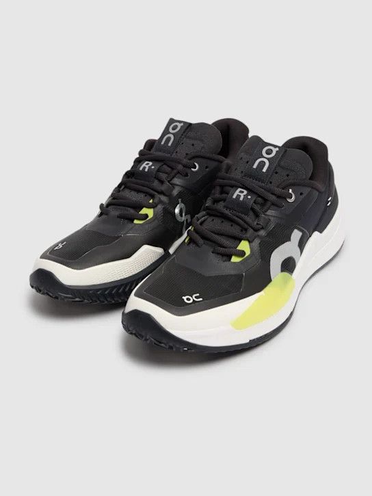 On o1lsvrm0425 The Roger Pro 2 Clay Sneakers in Black/Lime Size US 12 / EU 45 - 2 Thumbnail