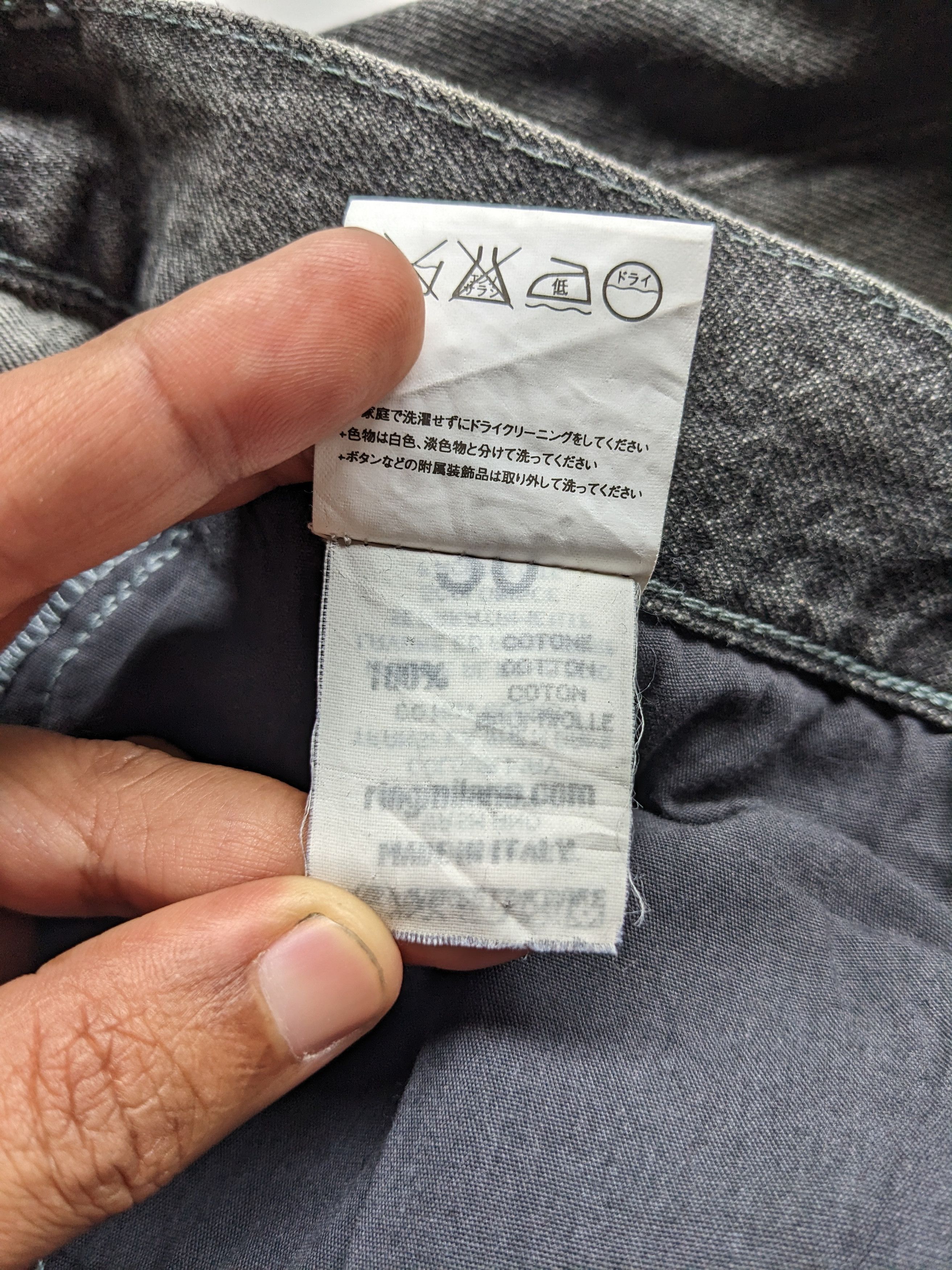 If Six Was Nine × Japanese Brand × Le Grande Bleu (L.G.B.) Ring slim fit superblack jeans Size US 31 - 8 Thumbnail