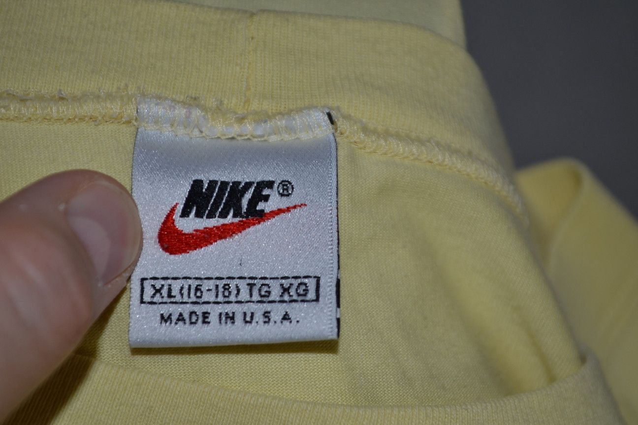 Nike × Vintage Vintage 90s Nike t-shirt XL (16-18) Size XL / US 12-14 / IT 48-50 - 6 Thumbnail