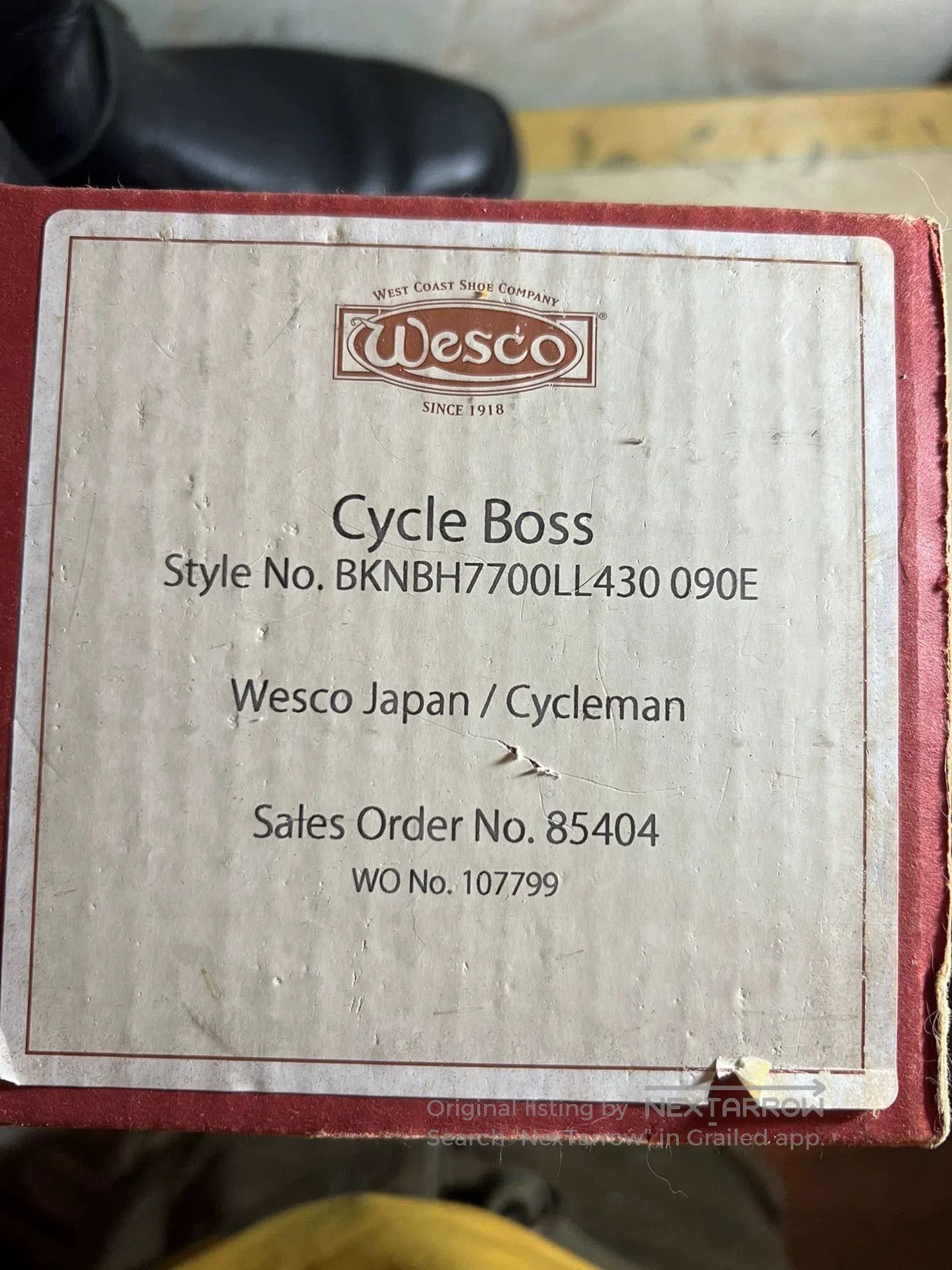 WESCO Wesco Cycle Boss Black Leather Boots. Size US 9 / EU 42 - 7 Thumbnail