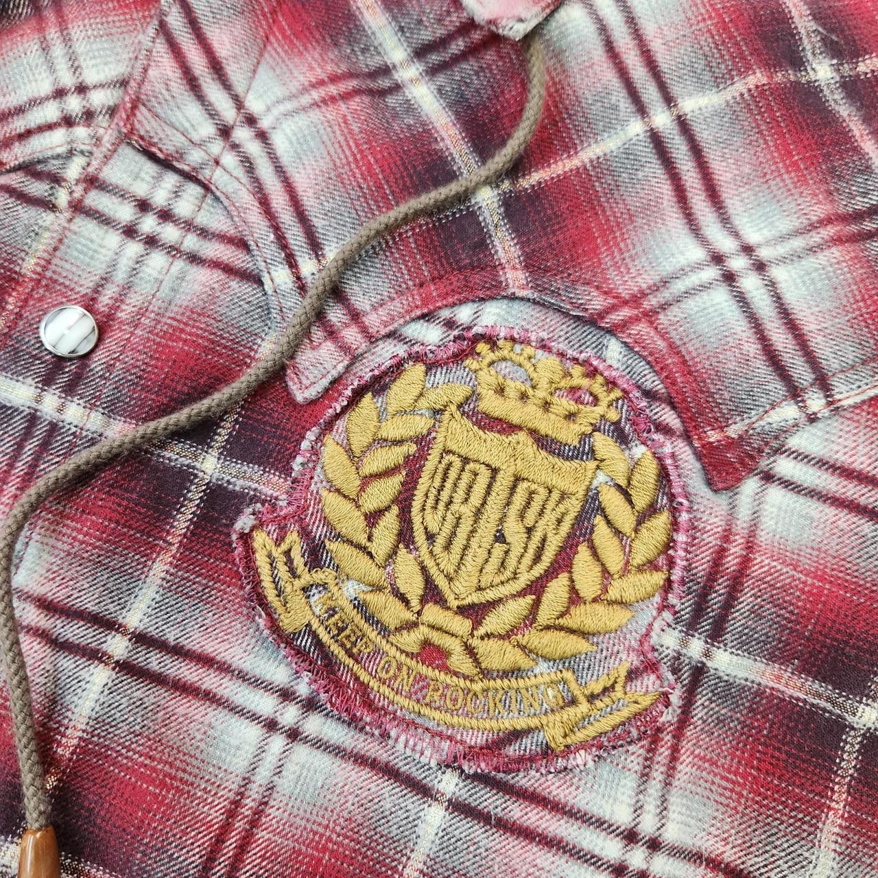 Obelisk Obelisk Removable Hood Plaid Shirt Size US M / EU 48-50 / 2 - 5 Thumbnail