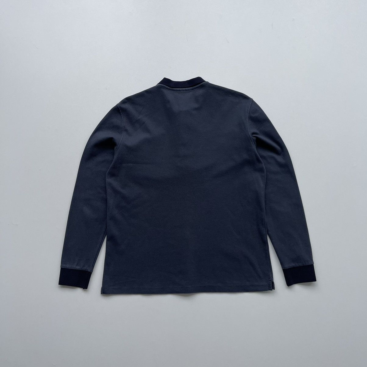 Burberry Burberry London Metal Logo Polo Long Sleeve Blue Size US S / EU 44-46 / 1 - 3 Thumbnail