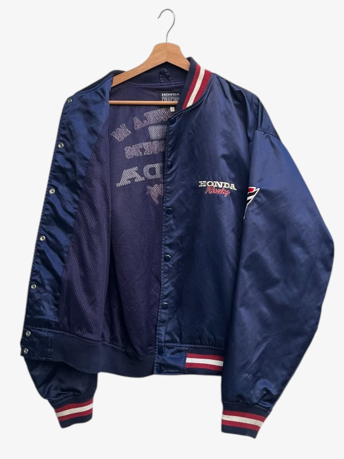Honda Vintage Honda Racing CART Satin Jacket Size US L / EU 52-54 / 3 - 4 Thumbnail