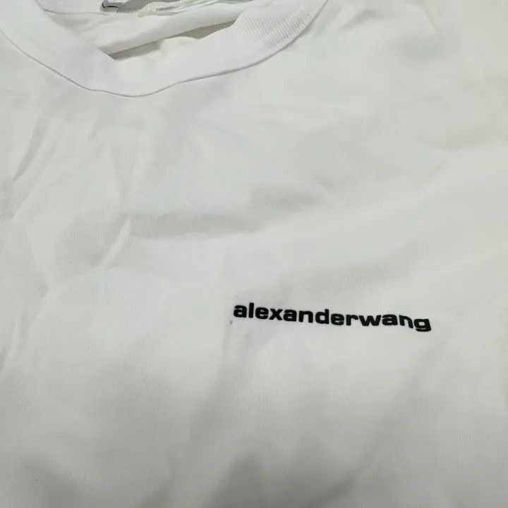 Alexander Wang Alexander Wang White Short Sleeve T-Shirt - Size XS / US 0-2 / IT 36-38 - 5 Thumbnail