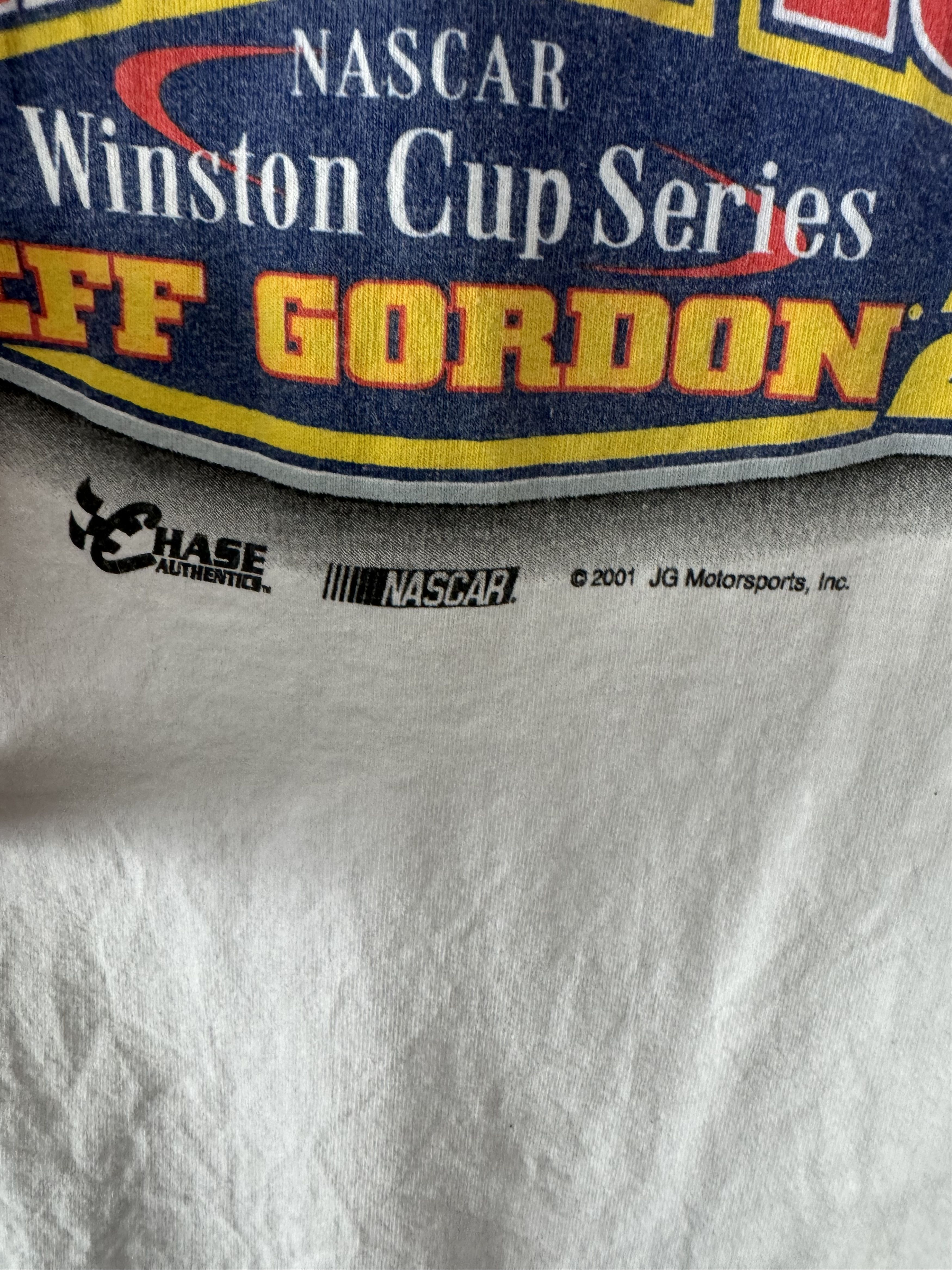 Chase Authentics Vintage 2001 Jeff Gordon NASCAR Champion T-Shirt Size US M / EU 48-50 / 2 - 5 Thumbnail