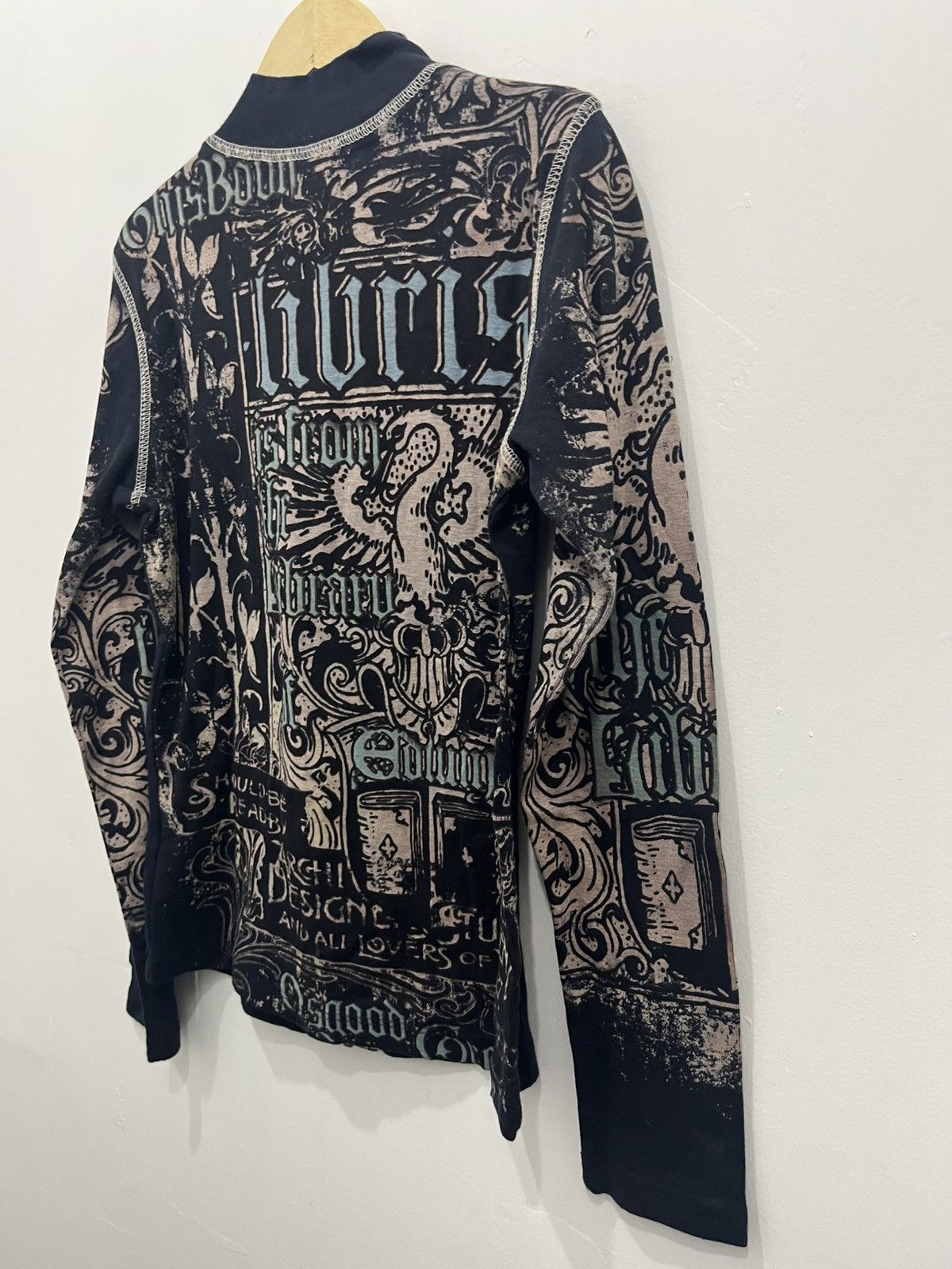 Japanese Brand Japanese AOP Skinny Minnie Long Sleve Tees Size M / US 6-8 / IT 42-44 - 9 Thumbnail